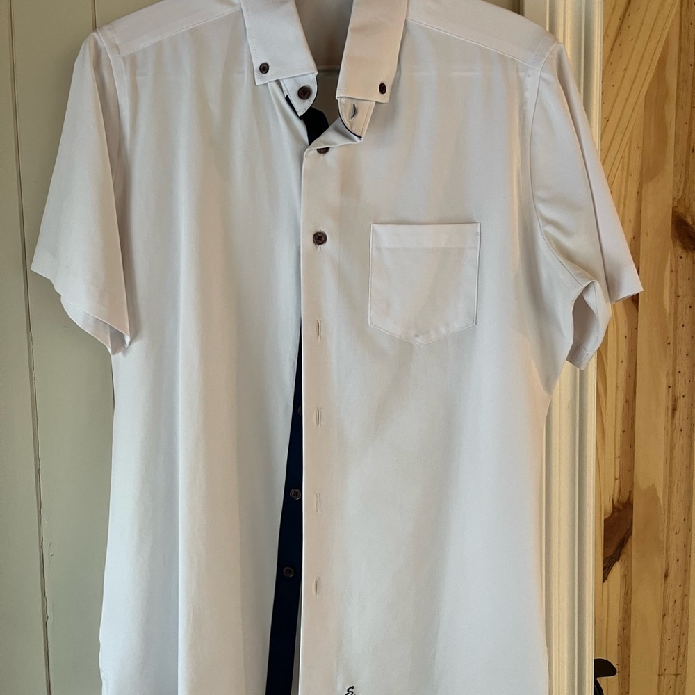 Classic White Men's Shirt
